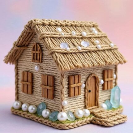 Handmade jute home showpeices for home decor